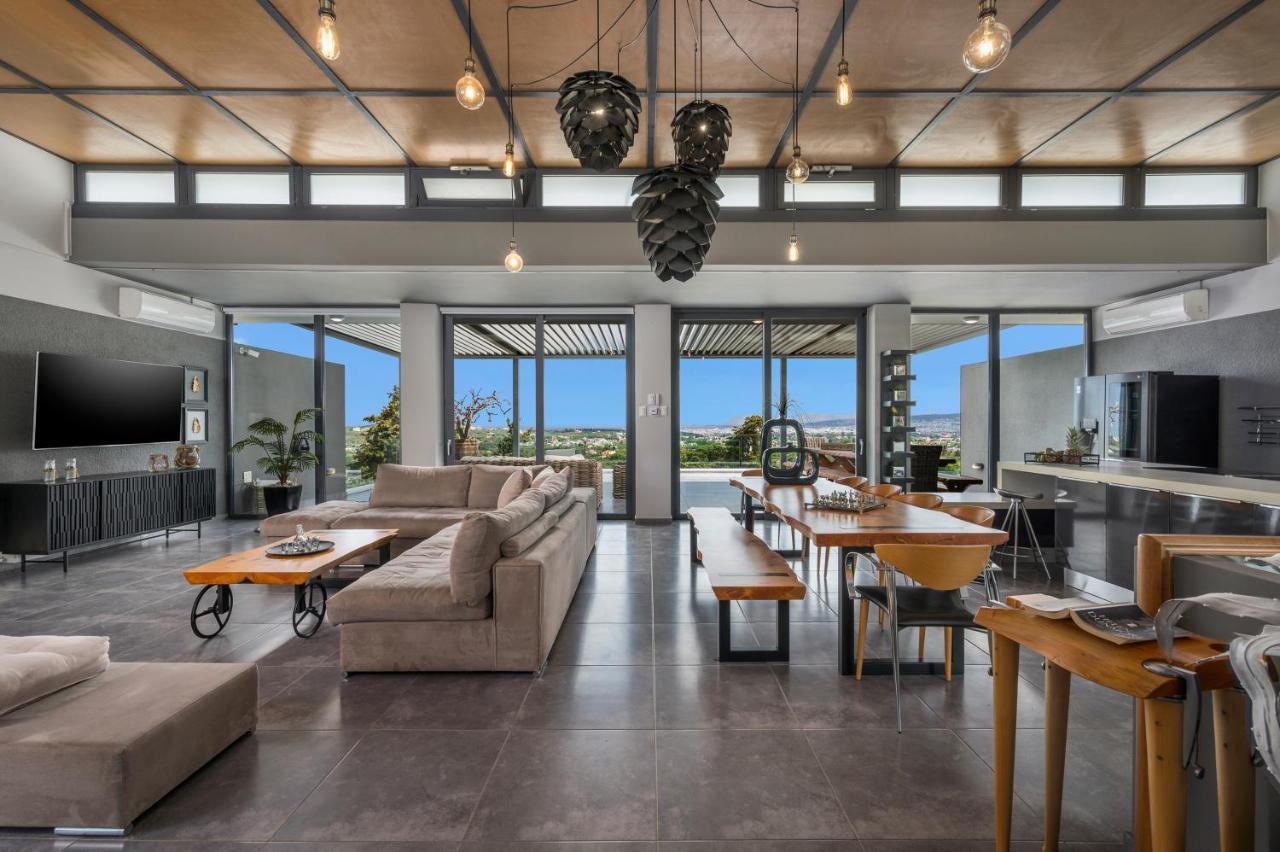 Olivenest Chania Executive Villa Perivolia  Bagian luar foto