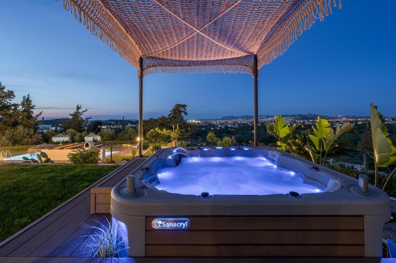 Olivenest Chania Executive Villa Perivolia  Bagian luar foto