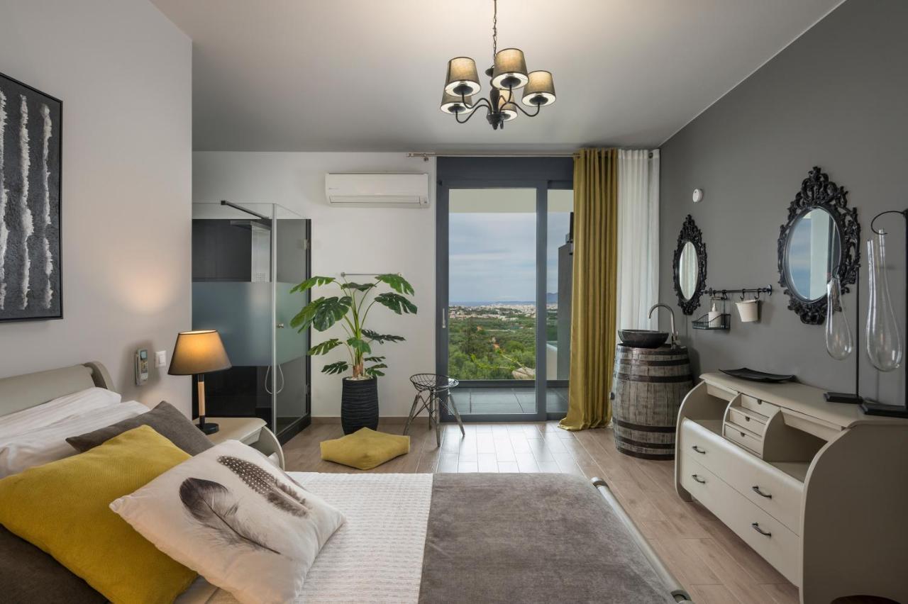 Olivenest Chania Executive Villa Perivolia  Bagian luar foto