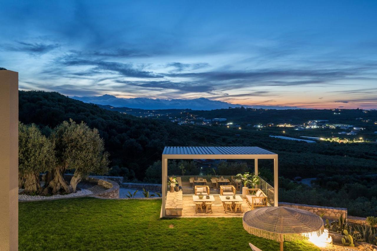 Olivenest Chania Executive Villa Perivolia  Bagian luar foto