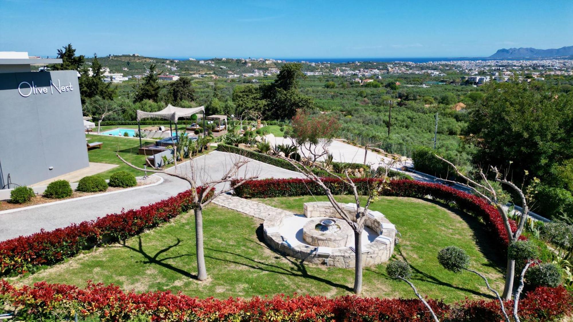 Olivenest Chania Executive Villa Perivolia  Bagian luar foto